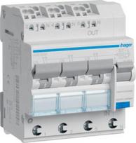3x1P+N 6kA C 16A 30mA Type A QuickConnect Residual Current Breaker with Over-Current (RCBO) ADZ366D | 3250611020189