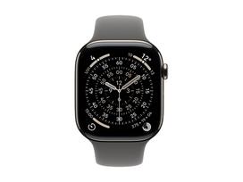 Apple Watch S11 Titan Natur Cellular 46mm (Sportband steinGray) S/M | MFCW4ZR/A | 195950629491