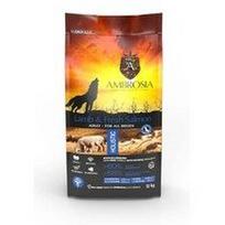 AMBROSIA begrūdis su ėriena ir šviežia lašiša sausas maistas šunims, grain-free Lamb & Fresh Salmon 12 kg