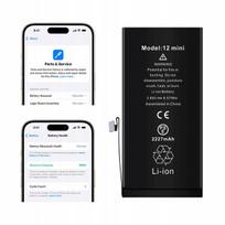 Akumuliatorius telefonui Baterija Apple iPhone 12 Mini be klaidos pranešimo, 2227 mAh, OEM kokybė, 100% būklė