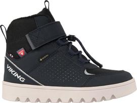 Viking vaikiški Fleek Warm GTX 1V SL žieminiai batai – juodi/anglies spalvos