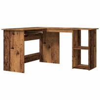 kampinis rašomasis stalas，Biuro stalas，Kompiuterio stalas Senas medis 120x140x75 cm CFE9301600