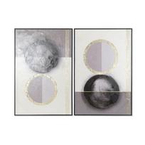 Paveikslas DKD Home Decor Abstraktus, 60 x 2,6 x 90 cm, 2 vnt.