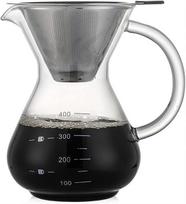 Pilstomo kavos virimo puodas su filtru, 400 ml, 1 vnt.