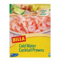 Kokteilinės krevetės BILLA, 270 g