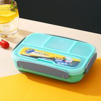 Lunch Box Bento Box for Adults, Lunchbox Containers for Toddler, Kids, Adults, Leak-Proof, Microwave, Dishwasher, 4 grids 1000ml rožinė