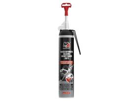 MA PROFESSIONAL Juodas silikoninis hermetikas tarpinėms formuoti 260°C 200ml 20-A97