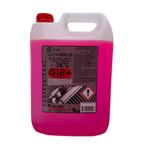 Antifrizas raudonas G12+ Longlife (-35°C) 5KG 5 metai/250 000 km