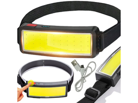 LED prožektorius ant galvos - įkraunamas 3 režimai