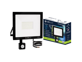 LED lauko prožektorius su judesio davikliu 100W PREMIUM 6500K