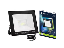 LED lauko prožektorius 30W PREMIUM 6500K