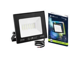 LED lauko prožektorius 20W PREMIUM 6500K
