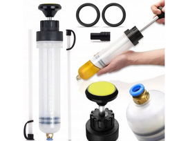 Skysčių ar alyvos švirkštas 500ml