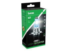 12V 55W PX26d H7 +200%  2VNT. LUCAS