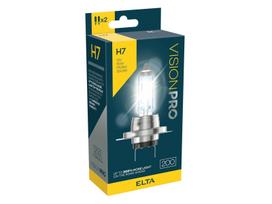 12V 55W PX26d H7 +200%  2VNT. VISION PRO