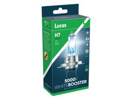 12V 55W PX26d H7 WHITER 5000K  2VNT. LUCAS