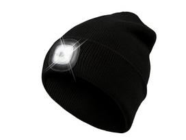 Žieminė kepurė su pakraunamu LED žibintuvėliu