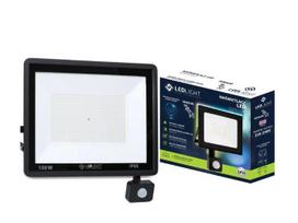 LED lauko prožektorius su judesio davikliu 150W PREMIUM 6500K