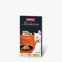Animonda Vom Feinsten Cat Snack Cream kepenų dešra, daržovės 6x15 g | 4017721838665