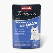 Animonda Vom Feinsten Cat Raffinesse višta, lašiša 85 g | 4017721834049