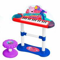 Žaislinis pianinas Peppa Pig Mikrofonas Taburetė (Naudoti  A)