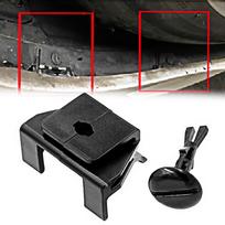 1 rinkinys automobilio priekinio sparno buferio dangtelio spaustukų rinkinys 53879-58010 47749-58010 Toyota Lexus 4Runner Corolla Camry purvasaugio tvirtinimui