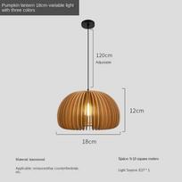 Kūrybingas moliūgo sietynas, miegamojo lovos šoniniai šviestuvai 18cm