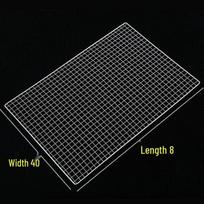 Stačiakampis 40x80cm kepsninės grotelių kepimo tinklas