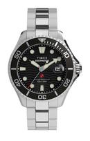 TIMEX Giliavandeniai Meredian 200 Kvarcinis 20 ATM Atsparus vandeniui Safyras Juodas TW2W82000 Vyriškas laikrodis juoda
