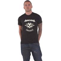 Airbourne Marškinėliai R 'N' R Boneshaker Grupės Logotipas Naujas Oficialus Vyriškas Juodas S juoda