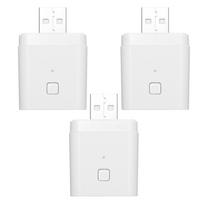 „Tuya Micro 5V“ belaidis USB išmanusis adapteris, lankstus ir nešiojamas, kad USB įrenginiai būtų išmanūs naudodami „Tuya APP“ balso valdymą, suderinami su „Alexa Google Home“ 1pcs balta