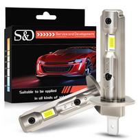 2 vnt. 20000LM H1 LED žibintų lemputės Mini Canbus H1 LED lempa CSP automobilio priekiniams žibintams be ventiliatoriaus DRL šviesa automatiniai rūko žibintai 12V 6500K balta H1