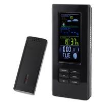 Wireless Wther Forecast Station Indoor Outdoor Thermometer Hygrometer Color Display Digital Temperature Humidity Monitor Alarm Clock Backlight