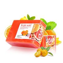 Bamboo Charcoal & Black Soap with Turmeric, Ginger, Honey & Lemon