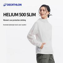 Decathlon Moteriškas plono kirpimo apsaugantis nuo saulės žygio švarkas L