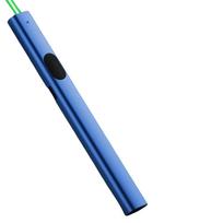 USB įkraunamas pardavimų pristatymo modelio rašiklis metalinis smėlio stalo rašiklis mokytojo pristatymas žalia