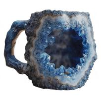 Dvigubos sienelės nerūdijančio plieno puodelis su mineralais 325ML 11oz Termo vandens puodelis Kristaliniai kavos puodeliai Dovanos C