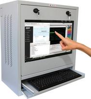 Techly Spintelė pramoniniam kompiuteriui ir 22" jutikliniam monitoriui | ICRLIM10SV | 8051128105780