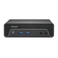 Shuttle PFB-NE10N101 NE10N Nano kompiuteris, Intel N 100 SoC, DDR4, HDMI, DP, 6x USB, LAN, be ventiliatoriaus, 24/7, 65W | PFB-NE10N101 | 0887993007779
