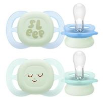 Philips Avent Ultra Start Night, Tamsoje šviečiantis čiulptukas,0-2 mėn. - 2 vnt.