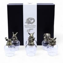 Dovanų rinkinys vyrams – 6 „Mystical Creatures“ taurelės (100 ml)