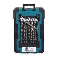 19 dalių metalo grąžtų rinkinys MAKITA HSS-GS