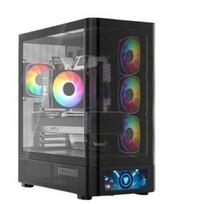 MODECOM kompiuterio korpusas Volcano AQ500 ARGB Midi Juoda