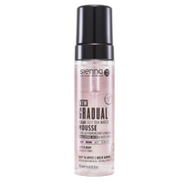 SIENNA X skaidrios savaiminio įdegio putos GRADUAL TAN, 190 ml