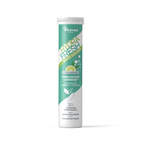 VITAVEA HYDRAFRESH be cukraus citrinų verbenų skonio, 20 vnt