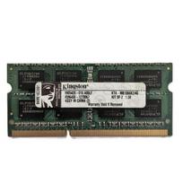 Kingston (KTA-MB1066K2/4G) 2GB DDR3 1066MHz (PC3-8500) SODIMM (204-Pin) 1.5V RAM (Operatyvioji Atmintis) (Original / Used)