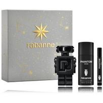 Paco Rabanne Phantom Parfum rinkinys vyrams (100 ml. PP + 10 ml. PP + 150 ml. purškiamas dezodorantas) - Rinkinys