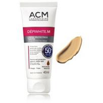 ACM Depiwhite M Tinted Protective Cream SPF50+ atspalvį suteikiantis veido kremas - Natural