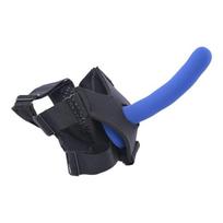 Strap-on diržas Sportsheets Pivot Flex Foot, juodas