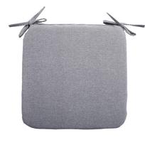 Pagalvėlė kėdei SIMPLE GREY 39x39x2,5cm, pilka